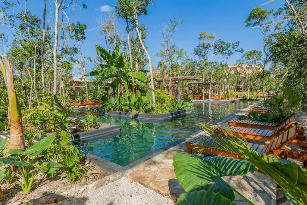 Hermosa Casa En Tulum-Aldea Savia Mexiko